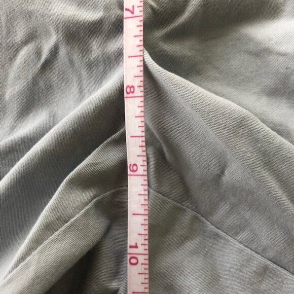 J. CREW Frankie Bermuda Blue Gray Chino Shorts 10 Style CO812 - Picture 15 of 15